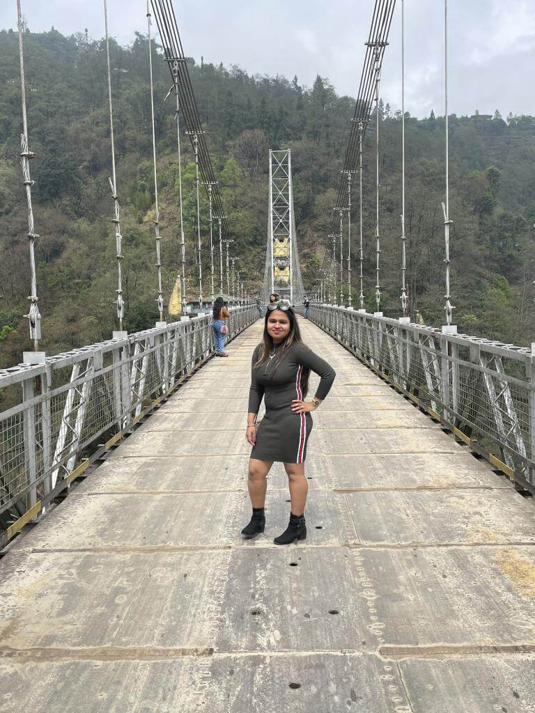 Pelling Bridge Places To Visit In Pelling - Dreams Taking Wings